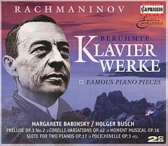 Margarete Babinsky spielt Rachmaninov